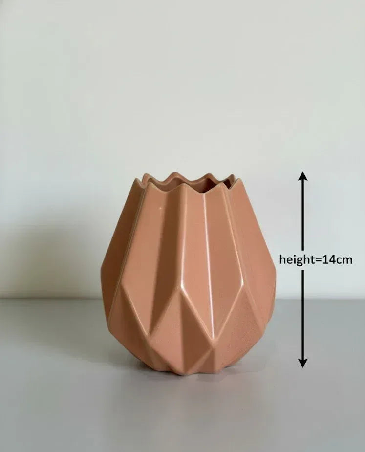 Blush Prism Ceramic Pot 14CM