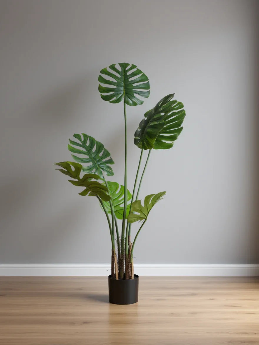 Artificial Tropical Monstera Plant 120cm GTK