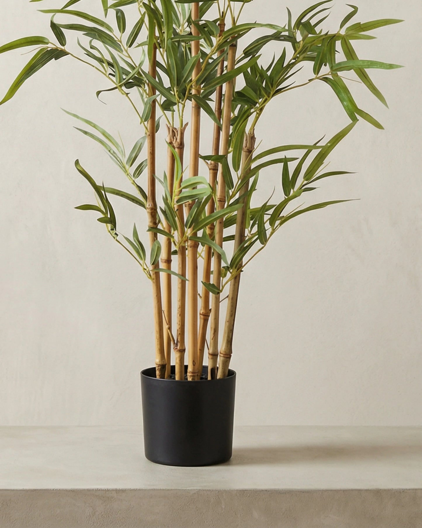 Artificial Yellow Bambo Plant with Pot 90cm