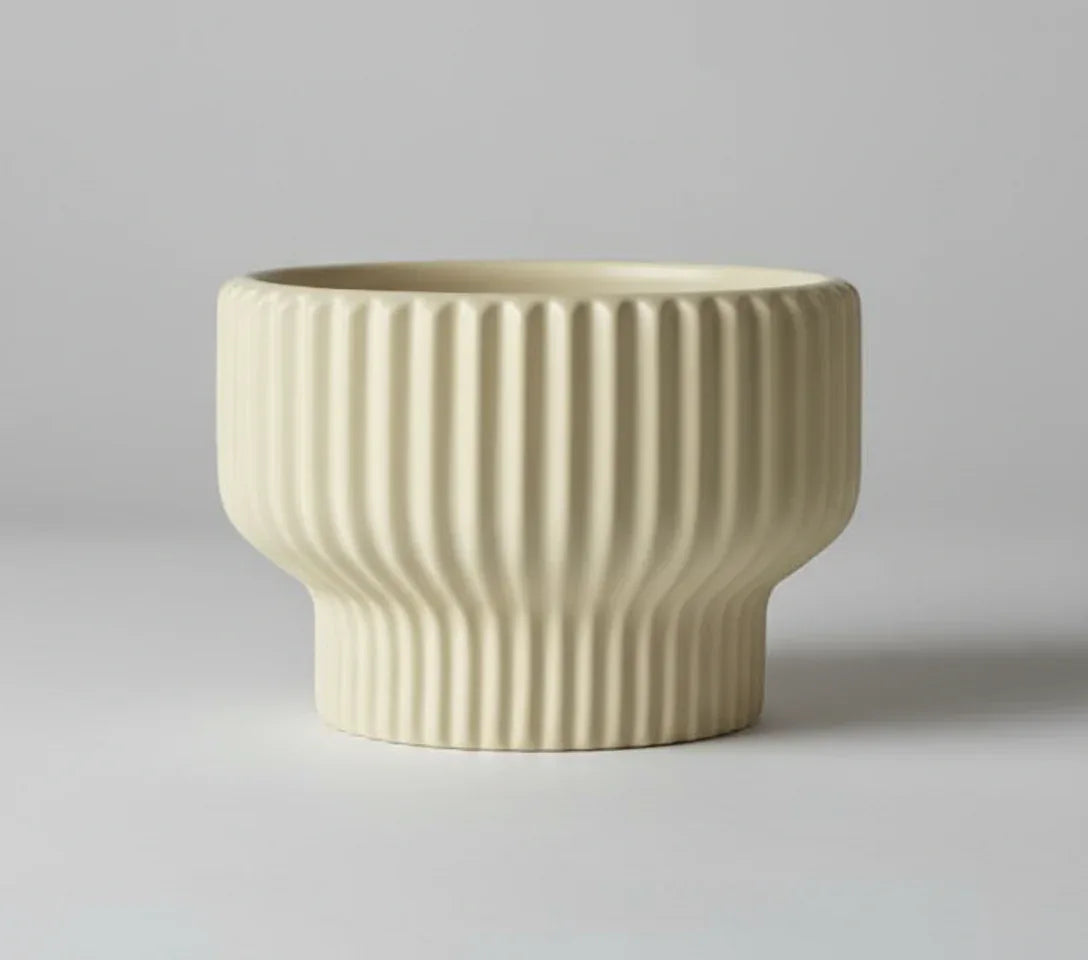 Fischer Round Ceramic Pot - 10CM