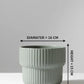 Sage Green Fischer Round Ceramic Pot - 15CM