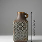 Decor Brown Antique Vintage Rustic Ceramic - 20CM