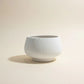White Vintage Vitalia Ceramic Bowl Pot 18 CM