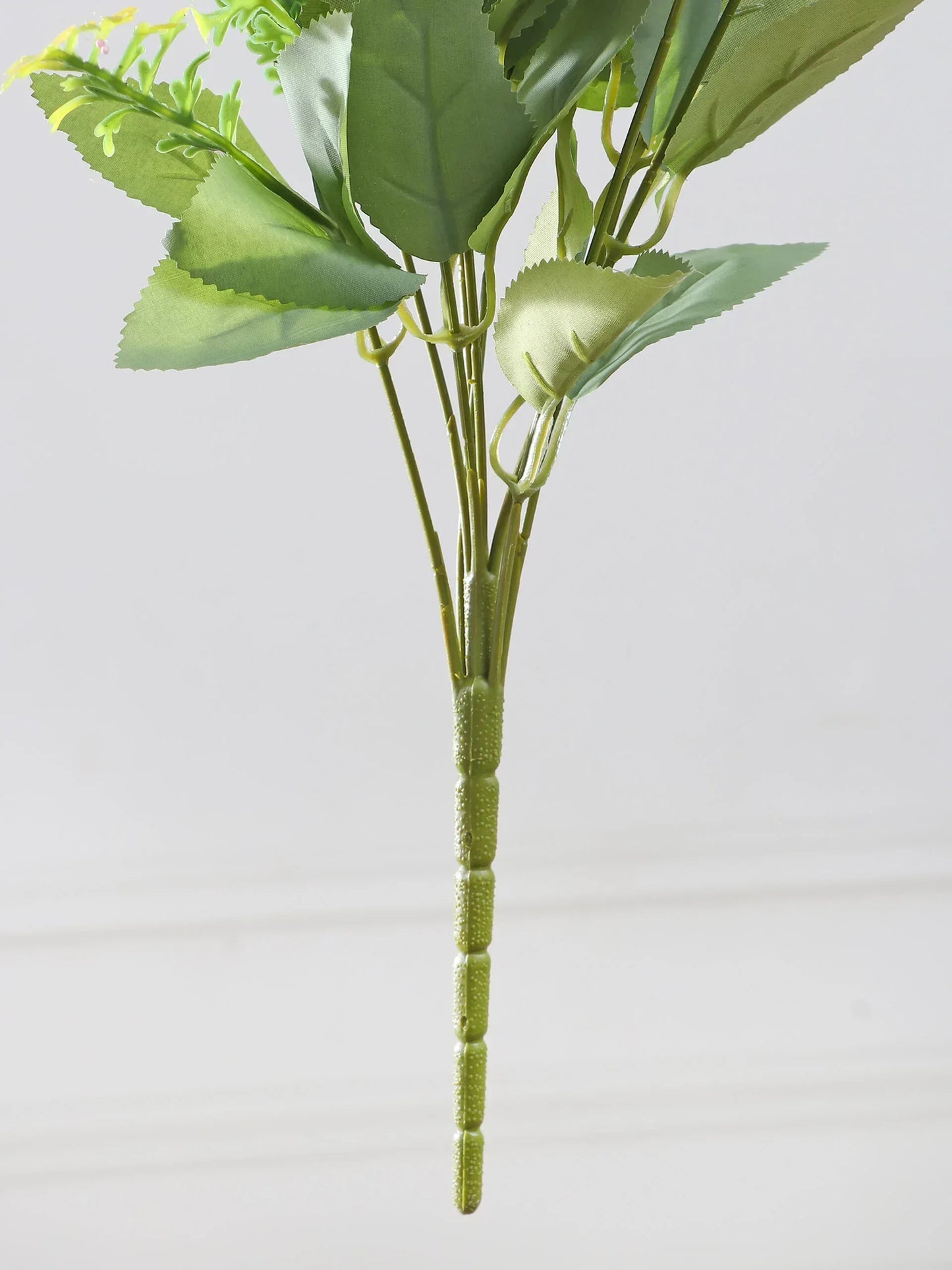 Artificial Autumn Peony Flower Bunch – Beige