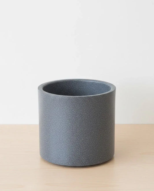 Slate Dusk Cylindrical Polymer Planter 20CM