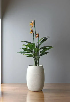 Artificial Bird Of Paradise  Plant with Fibre Reinforced Plastic  Pot  180