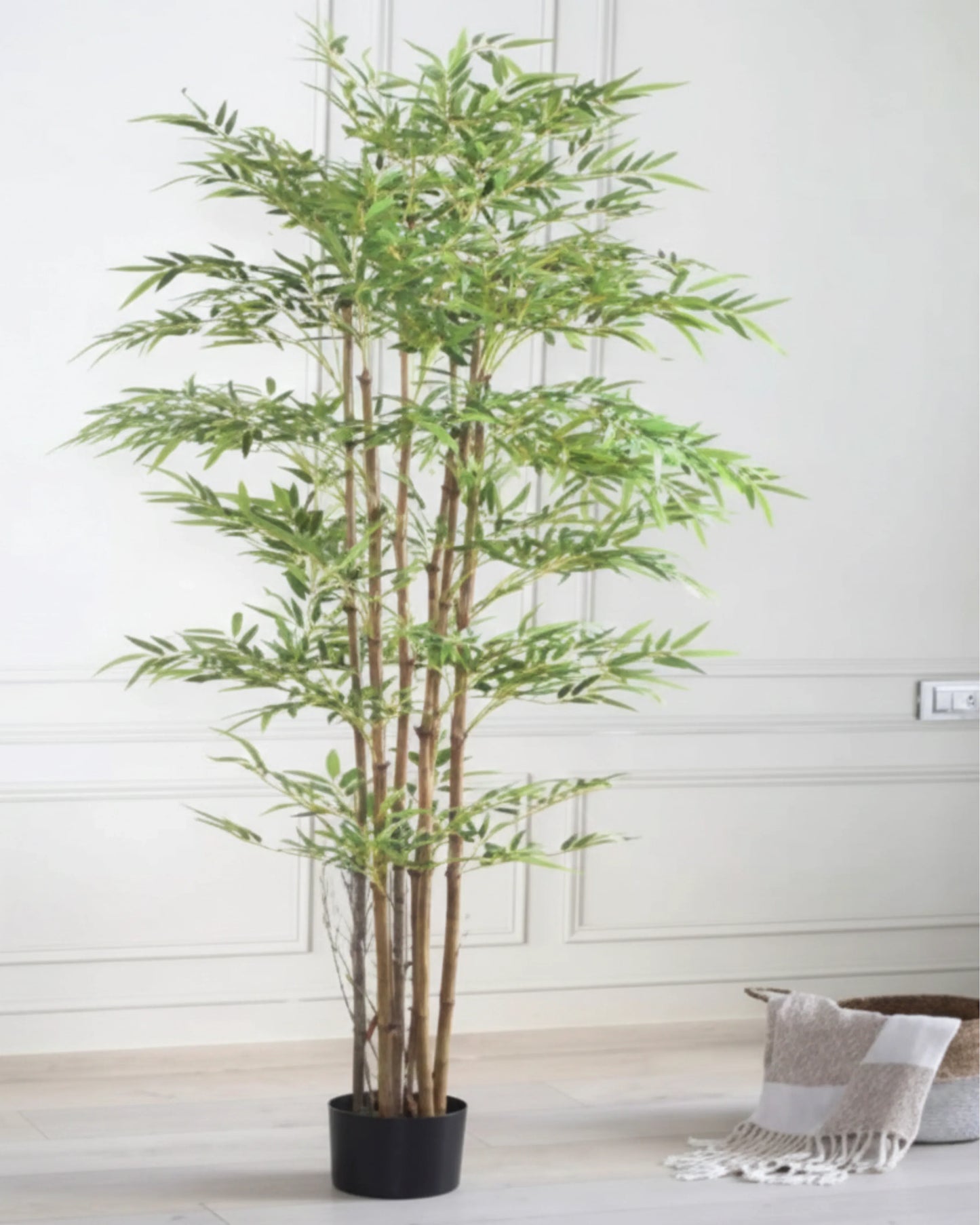 Artificial Bamboo Plant With Pot 230cm