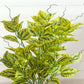 Artificial Caladium Yellow Plant Without Pot 60cm