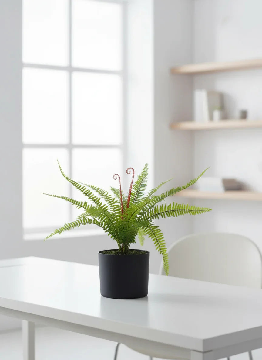 Artificial Real Touch Bosden Fern Without Pot 55cm