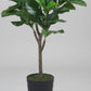 Artificial Fiddle Leaf Fig Plant Without Pot  176 cm