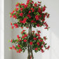 Artificial Bougainvillea Tree Plant in Black Pot