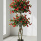 Artificial Bougainvillea Tree Plant in Black Pot