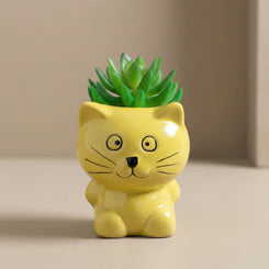 Artificial Succulent With Ceramic Pot 15cm