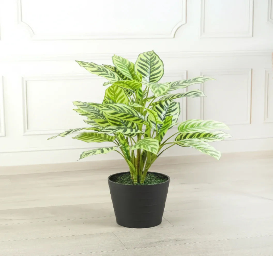 Artificial Peacock Plant 80cm without Pot