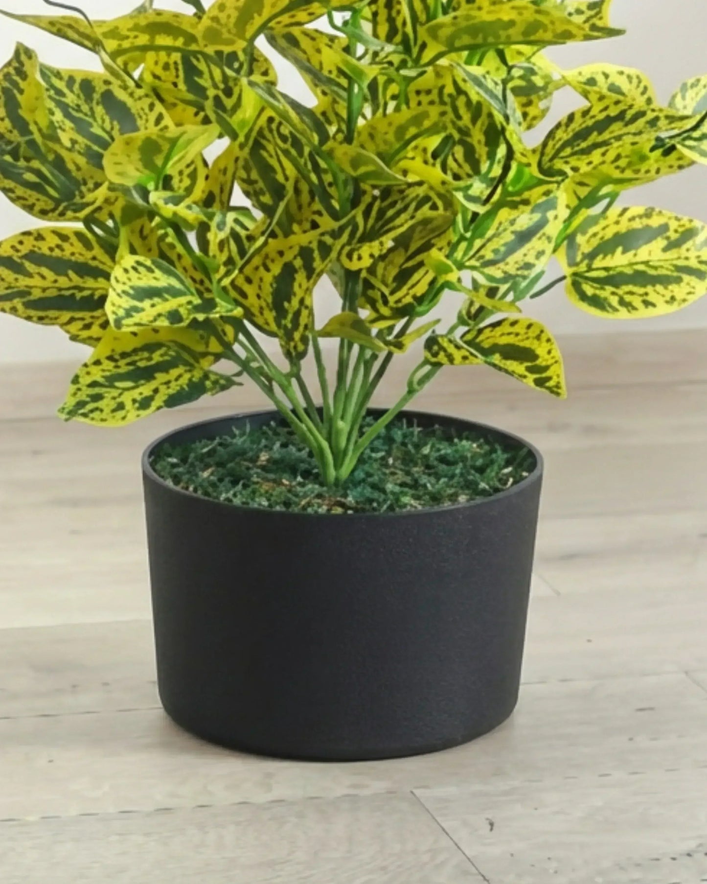 Artificial Caladium Yellow Plant Without Pot 60cm