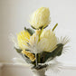 Artificial Yellow Flower Plant in Vase  48 cm